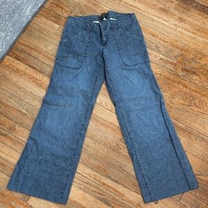 Banana Republic Blue Flare & Wide Leg Jeans